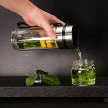 Load image into Gallery viewer, Smart Infuser Tea Glass Bottle